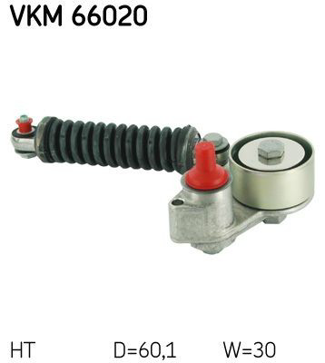 VKM66020 SKF Натяжна планка поліклинового ременя