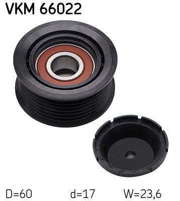 Ролик приводного ременя, паразитний VKM66022 SKF