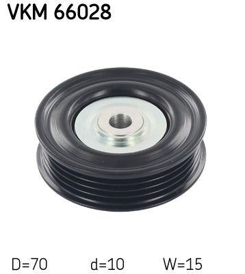 VKM66028 SKF Ролик натяжителя ременя агрегатів