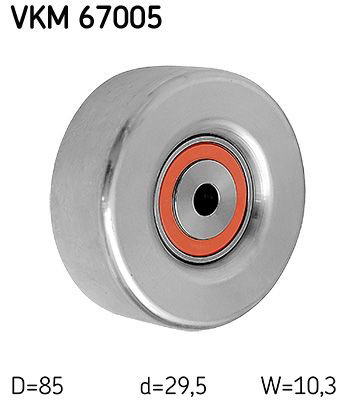 Купити VKM67005 SKF Ролик приводного ременя, паразитний