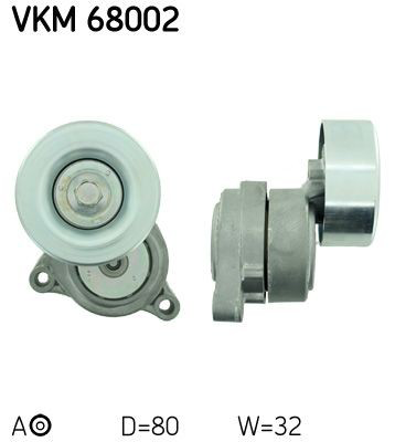 Натягувач приводного ременя SKF VKM68002 ціна, від 66.57 USD