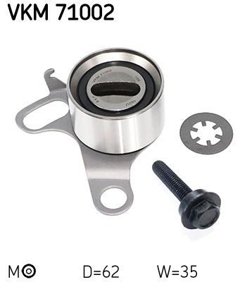 Ролик ременя ГРМ, паразитний SKF VKM71002 ціна, від 19.07 USD