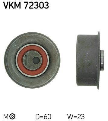 VKM72303 SKF Ролик натягувача ременя ПНВТ