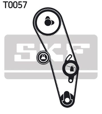 Ремкомплект ГРМ SKF VKMA01020