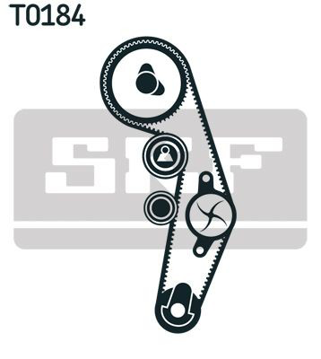 VKMA01142 SKF Ремінь ГРМ, комплект