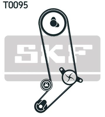VKMA01253 SKF Ремінь ГРМ, комплект