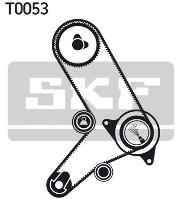 Комплект ГРМ SKF VKMA02152 ціна, від 63.49 USD