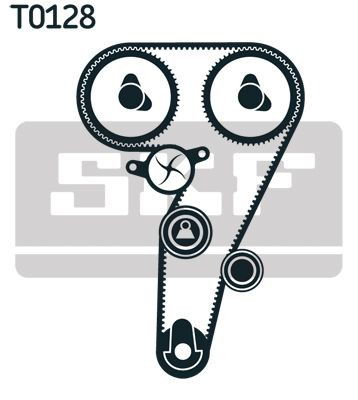 VKMA02178 SKF Ремінь ГРМ, комплект