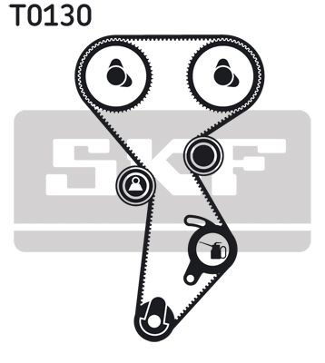 VKMA02242 SKF Ремінь ГРМ, комплект