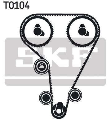 Комплект ГРМ SKF VKMA04212 ціна, від 80.97 USD