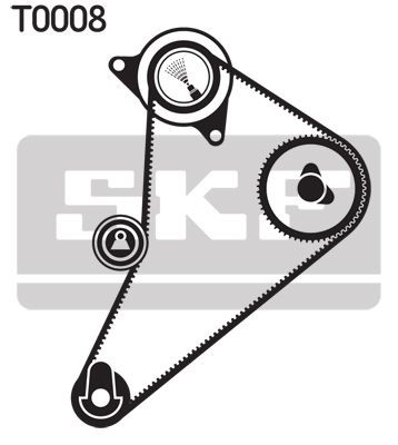 Комплект ГРМ SKF VKMA04300 ціна, від 43.06 USD