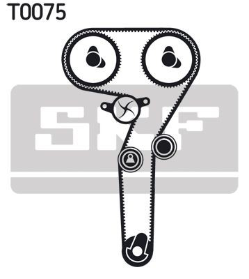 Комплект ГРМ SKF VKMA05124 ціна, від 96.63 USD