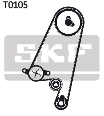Комплект ГРМ SKF VKMA05402 ціна, від 48.62 USD