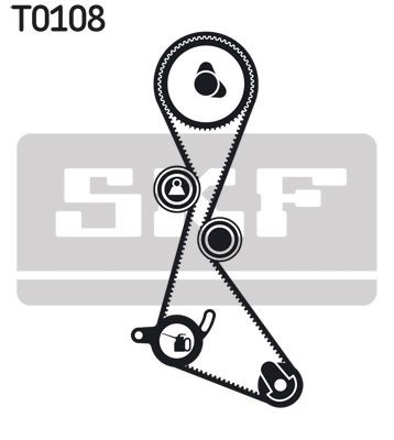 Купити VKMA06103 SKF ГРМ ремень