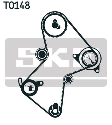 Комплект ГРМ SKF VKMA06115 ціна, від 75.90 USD