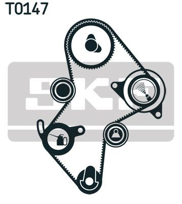 Комплект ГРМ SKF VKMA06124 ціна, від 90.32 USD
