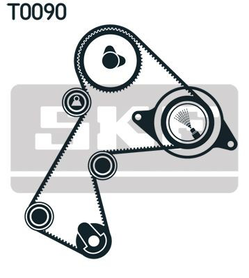 Ремкомплект ГРМ SKF VKMA06126