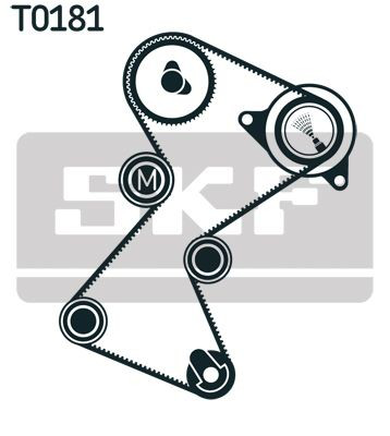 Комплект ГРМ SKF VKMA06128 ціна, від 124.51 USD