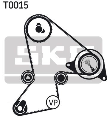 Ремкомплект ГРМ SKF VKMA06214