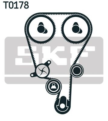 Комплект ГРМ SKF VKMA06800 ціна, від 80.06 USD