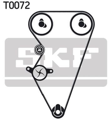 Комплект ГРМ SKF VKMA07301 ціна, від 39.65 USD