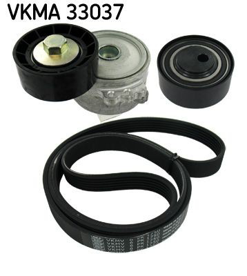 VKMA33037 SKF Ремінь приводний, агрегатів, комплект