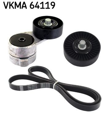 VKMA64119 SKF Ремінь приводний, агрегатів, комплект