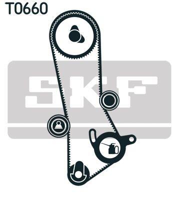 VKMA91015 SKF Ремінь ГРМ, комплект