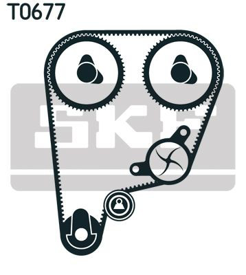 Комплект ГРМ SKF VKMA93210 ціна, від 50.50 USD