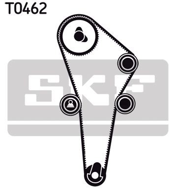 VKMA94609 SKF Ремінь ГРМ, комплект