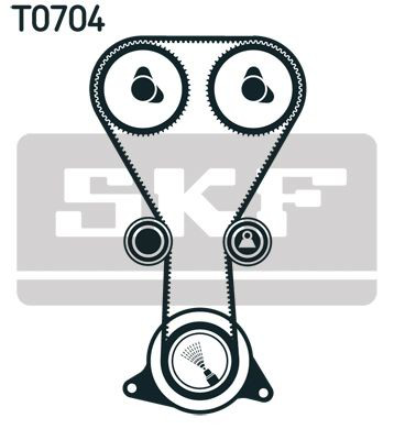 Комплект ГРМ SKF VKMA94626 ціна, від 135.80 USD