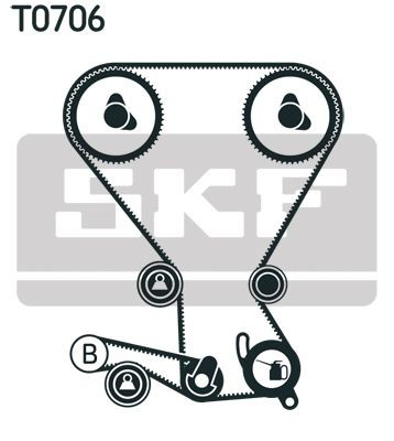 VKMA95620 SKF Ремінь ГРМ, комплект