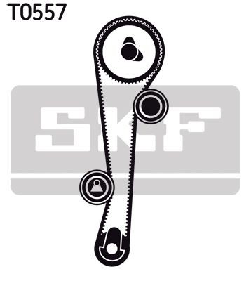 VKMA95632 SKF Ремінь ГРМ, комплект