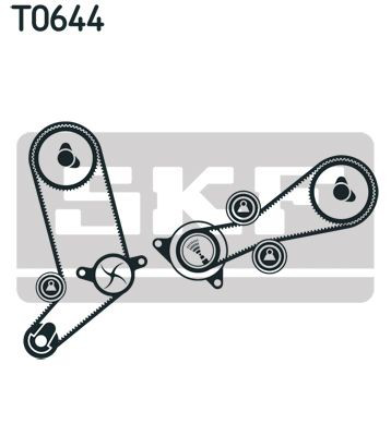 Купити VKMC012582 SKF ГРМ ремень
