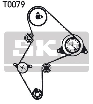 Купити VKMC03251 SKF ГРМ ремень