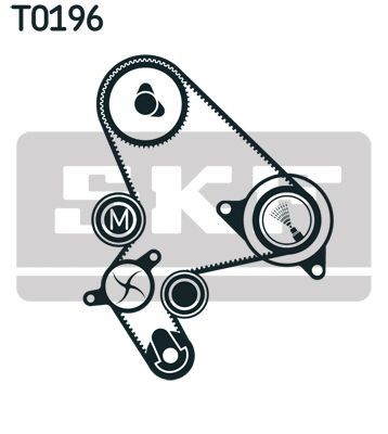 Комплект ГРМ SKF VKMC03265 ціна, від 98.68 USD
