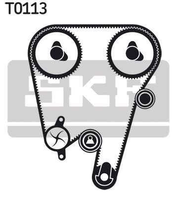 Купити VKMC06603 SKF ГРМ ремень