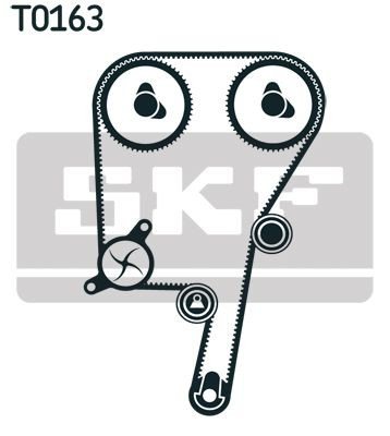 Купити VKMC06604 SKF ГРМ ремень