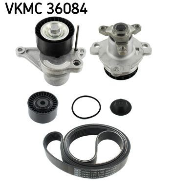 VKMC36084 SKF Ремінь приводний, агрегатів, комплект