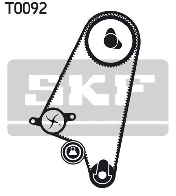 Комплект ГРМ VKMC90008 SKF