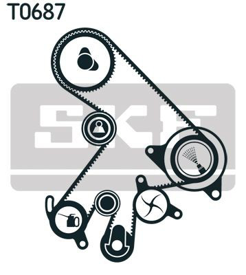 Ремкомплект ГРМ SKF VKMC913032
