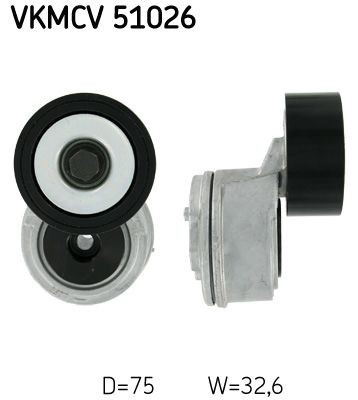 VKMCV51026 SKF Натяжна планка поліклинового ременя