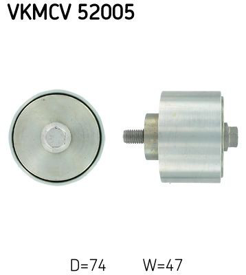 VKMCV52005 SKF Ролик приводного ременя, паразитний