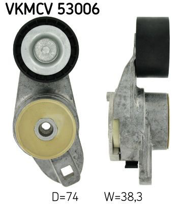 VKMCV53006 SKF Натяжна планка поліклинового ременя
