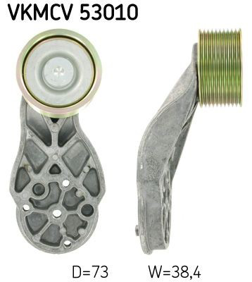 VKMCV53010 SKF Ролик приводного ременя, паразитний