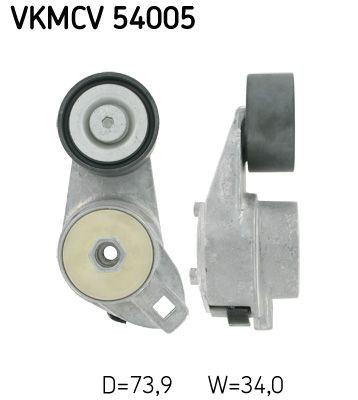 VKMCV54005 SKF Натяжна планка поліклинового ременя