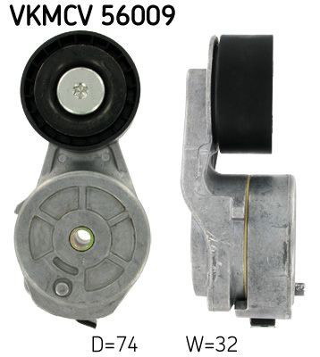 VKMCV56009 SKF Натяжна планка поліклинового ременя