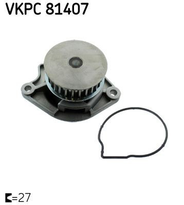 Купити VKPC81407 SKF Насос охолоджуючої рідини