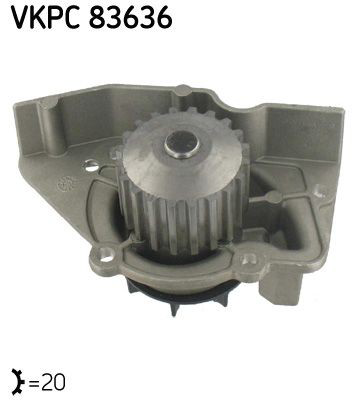 VKPC83636 SKF Насос охолодження