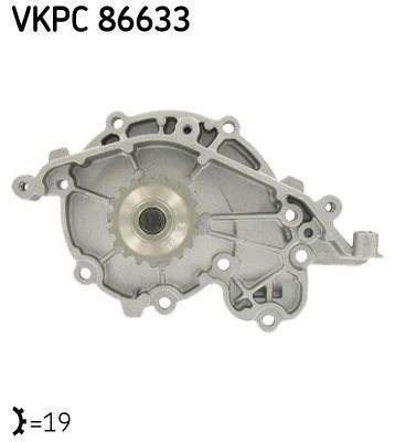 VKPC86633 SKF Насос охолодження